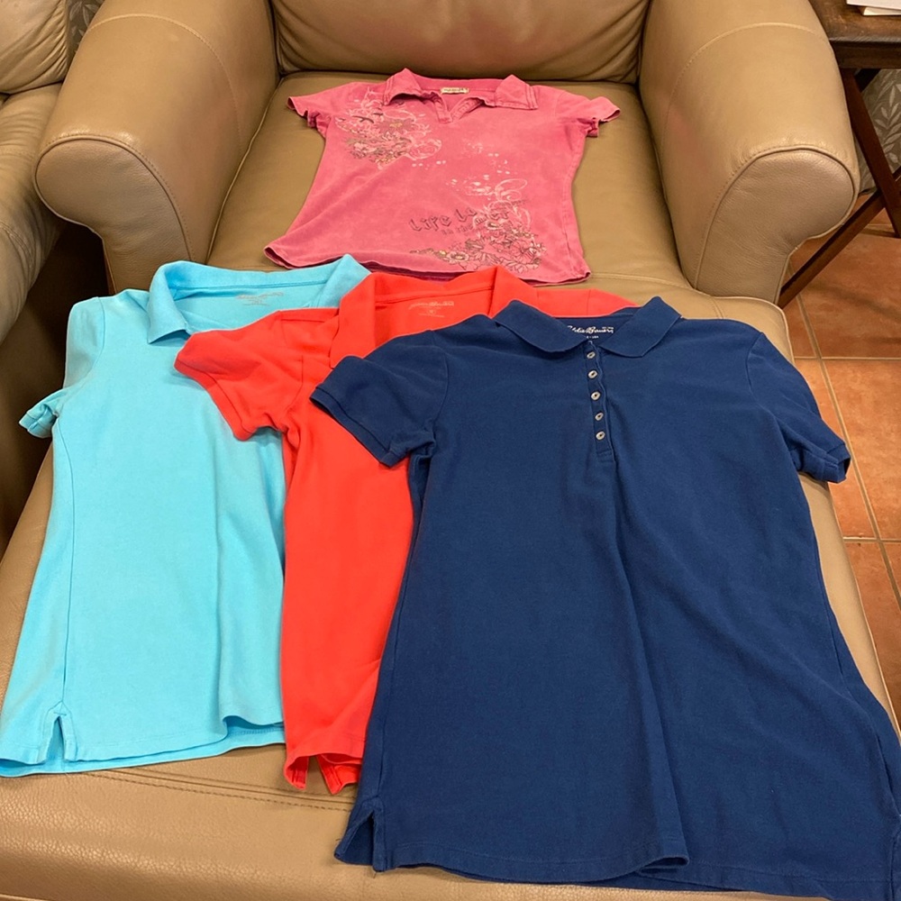Polo Shirts  Short Sleeved - Set of 4